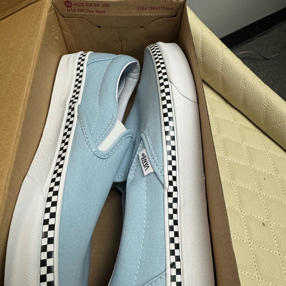 Classic Slip-On 'Check Foxing'